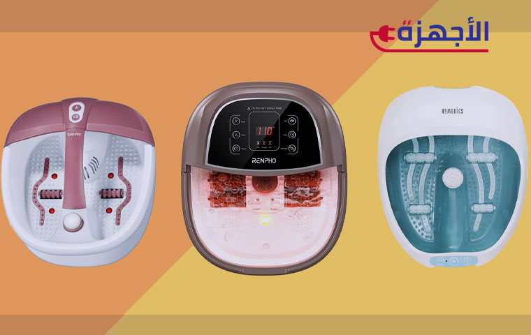 أنواع أجهزة تدليك القدمين الشائعة وميزاتها