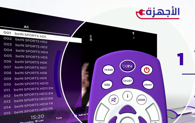 الأسئلة الشائعة حول "تحديث سوفت وير الريسيفر