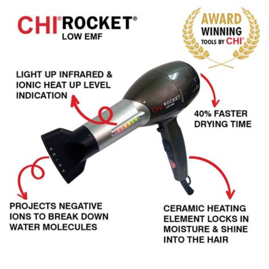 مجفف شعر تشي Rocket GF2100 1800 وات