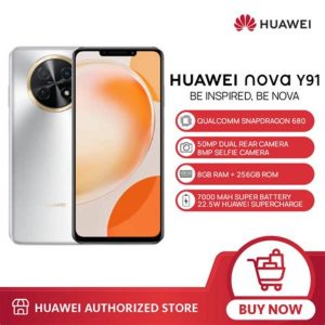 موبايل هواوي nova Y91 STG-LX1 6.95 بوصة IPS LCD FHD+ 90Hz