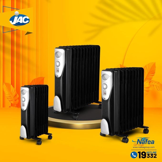 دفاية زيت جاك 11 ريشة بمروحة توزيع – JAC 11-Fin