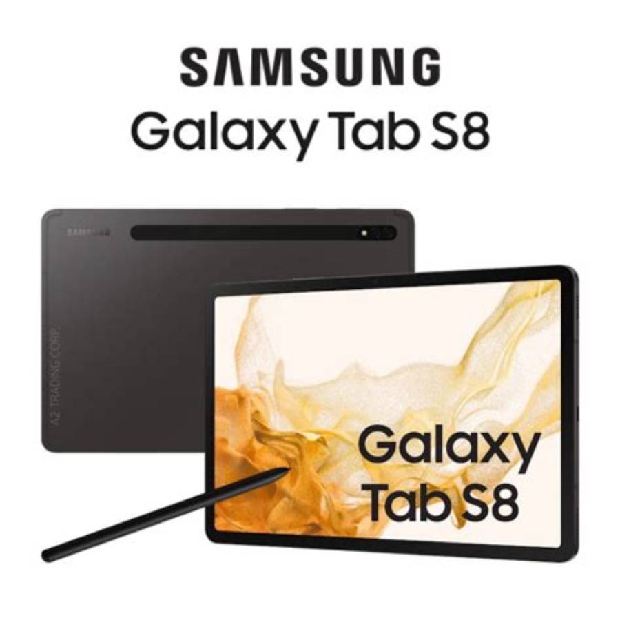 تابلت سامسونج Galaxy Tab S8 (SM-X700) 11 بوصة LTPS TFT 2560×1600 120Hz