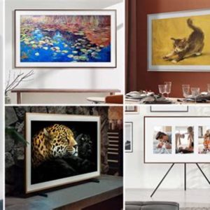 شاشة سامسونج The Frame 55 بوصة 4K QLED QA55LS03BAUXEG 55 بوصة QLED 4K UHD
